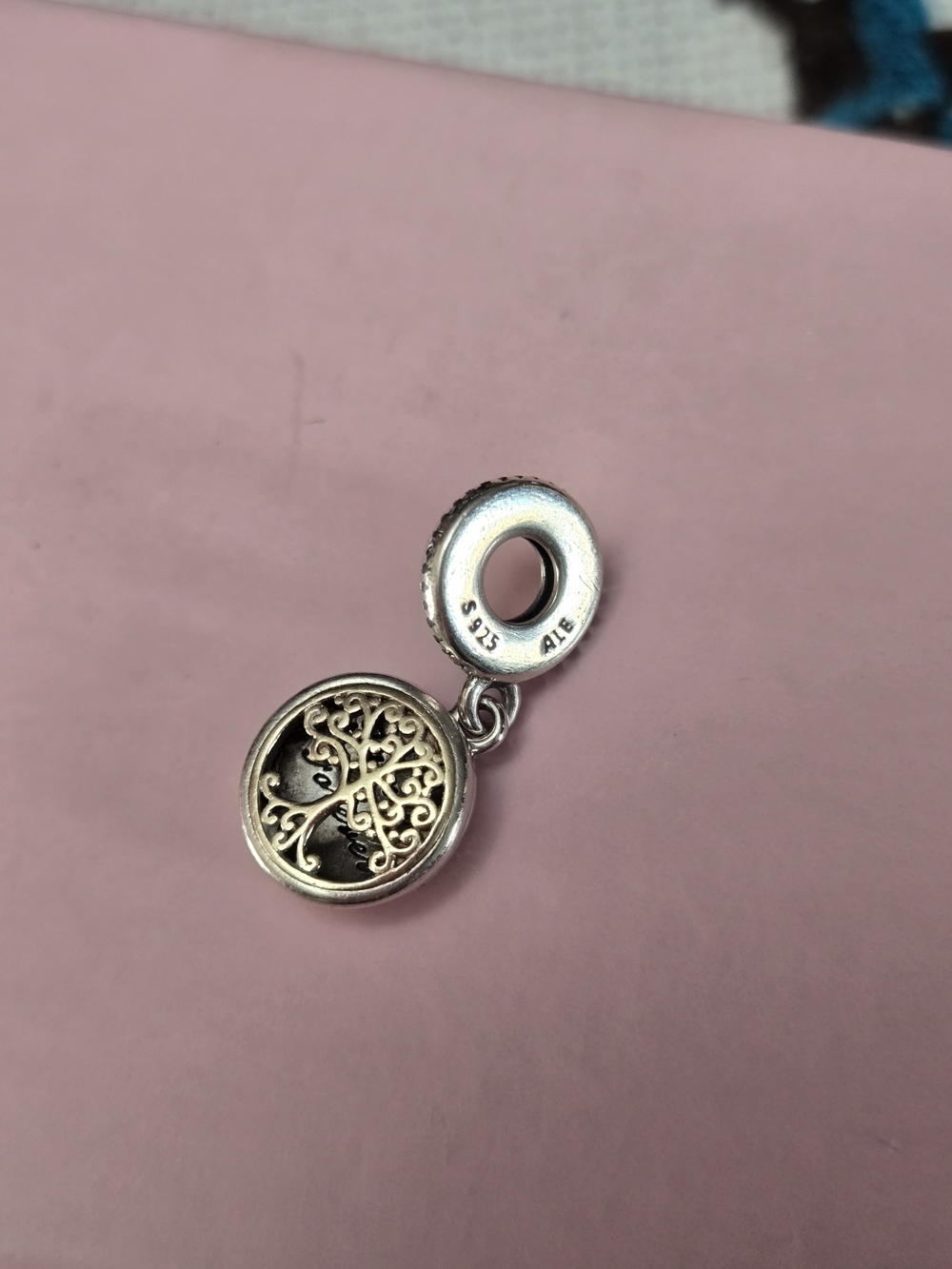 Pandora Silver Tree of Life Dangle Charm